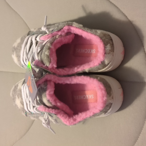 NWT Kids Sketchers Los Angeles Slip on Shoes - Size 3 - Picture 3 of 8